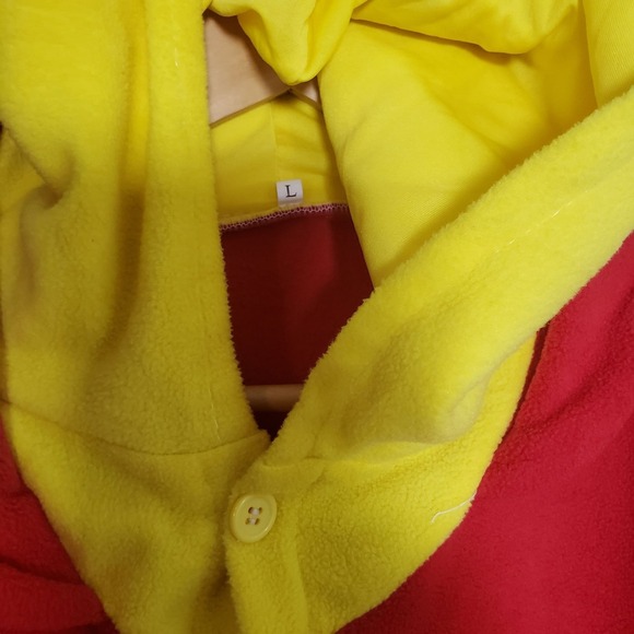 Winnie the Pooh Adult‎ Pajama Costume L Halloween - Picture 5 of 9